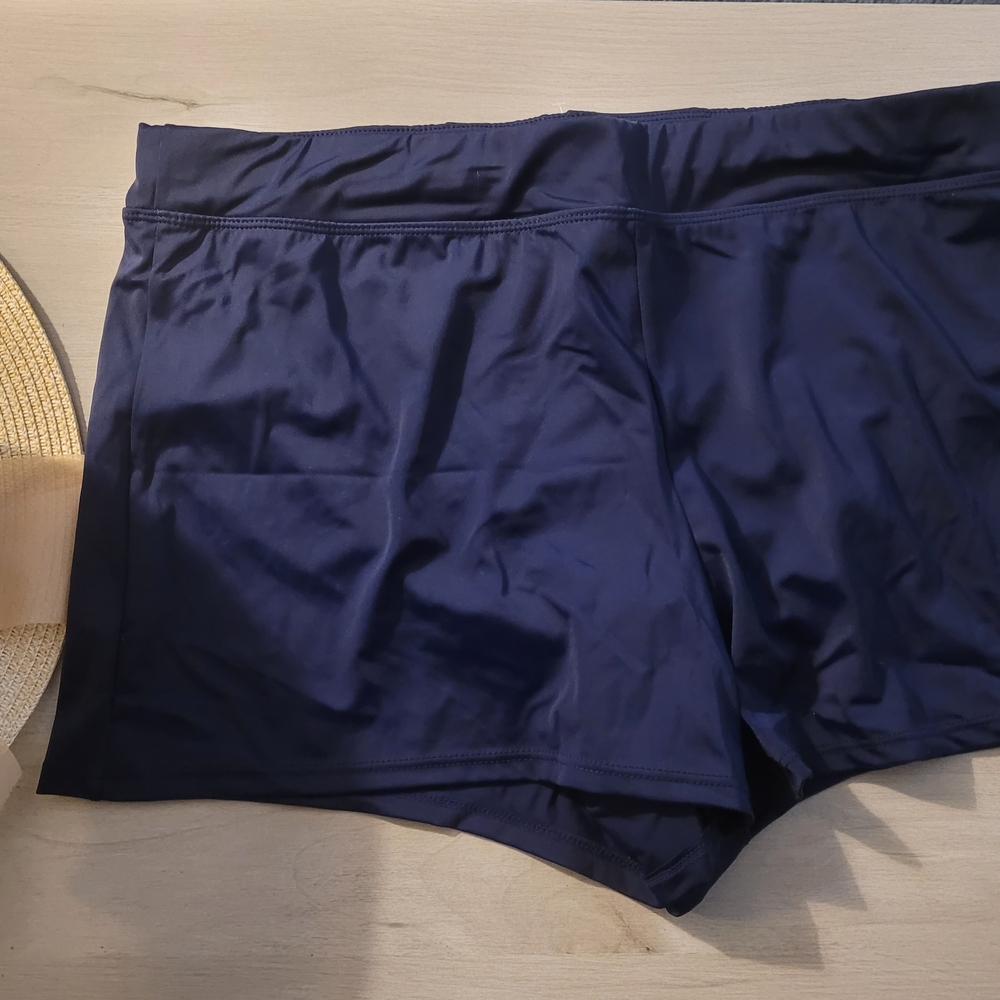 Swimsuits For All Dark Blue Women's Swim Shorts
